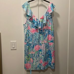 NWT size XL Ruffled Alessa Romper
